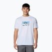 Maglietta Columbia Ice Lake II SS Tee bianca/peak direction da uomo