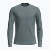 Uomo Icebreaker 200 Oasis Crewe manica lunga termica blu cenere
