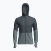Felpa con cappuccio Icebreaker Merino 260 Quantum IV Zip Uomo arctic