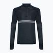 Smartwool Uomo Intraknit Merino Tech 1/4 Zip manica lunga termica deep navy