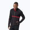 Felpa termica da uomo Smartwool Intraknit Merino Tech Full Zip nero