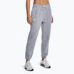 Under Armour Essential Fleece Joggers mod gray light heather/white pantaloni da allenamento da donna