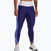 Leggings Under Armour donna Blocked Ankle blu sonar/bianco