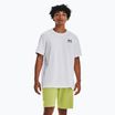 Maglietta Under Armour Logo Emb Heavyweight da uomo, bianco/nero