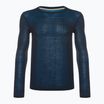 Smartwool Intraknit Merino 200 Crew termico da uomo a maniche lunghe blu scuro/laguna
