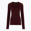 Smartwool Classic Thermal Merino Base Layer Crew da donna in scatola black cherry heather thermal longsleeve