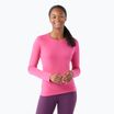 Donna Smartwool Merino 250 Baselayer Crew boxed power rosa thermal longsleeve