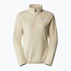 Felpa da donna in pile The North Face 100 Glacier 1/4 Zip gravel