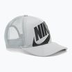 Cappello da baseball Nike Rise Structured Trucker da bambino grigio fumo chiaro / grigio fumo chiaro / nero