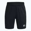 Pantaloncini da calcio da bambino Under Armour Challenger Knit nero/bianco