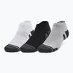 Under Armour Performance Tech Low calze 3 paia mod grigio/bianco/grigio