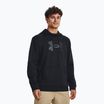 Felpa da uomo Under Armour Fleece Big Logo HD nero/nero
