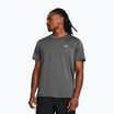 Maglietta da corsa Under Armour UA Launch da uomo, color castlerock/riflettente