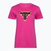 Maglietta da allenamento Under Armour Project Underground Core T rosa astro/nero da donna