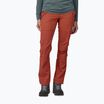 Pantaloni da trekking da donna Patagonia Point Peak Trail-Regular rosso mangrovia