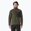 Giacca softshell Patagonia R2 TechFace da uomo verde ago di pino