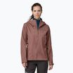 Giacca da pioggia Patagonia Granite Crest da donna, color malva