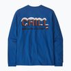 Patagonia Chill Responsibili Longsleeve da uomo blu infinito