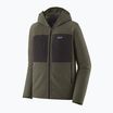 Giacca softshell Patagonia R2 TechFace da uomo verde ago di pino