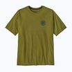 Maglietta Patagonia Unity Fitz Responsibili da uomo, colore verde ghiaia
