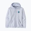 Felpa con cappuccio Patagonia Unity Fitz Uprisal da uomo, bianco