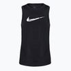 Canotta da running donna Nike One Graphic TT nero/bianco