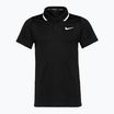 Polo da tennis Nike Court Dri-Fit Advantage nero/bianco per uomo