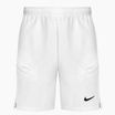 Pantaloncini da tennis Nike Court Dri-Fit Advantage 9" da uomo, bianco/bianco/nero