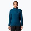 Felpa donna The North Face 100 Glacier 1/4 Zip midnight petrol