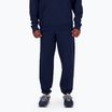 Pantaloni New Balance French Terry Jogger da uomo nb navy