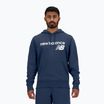 Uomo New Balance Core Fleece Felpa con cappuccio nb navy