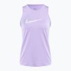 Canotta da running donna Nike One Graphic TT lilla fiorito/bianco