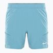 Pantaloncini da tennis da uomo Nike Court Advantage Dri-FIT 7" denim turchese/ armory navy/ bianco