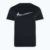 Maglietta da corsa Nike One Dri-Fit bianco/nero da donna