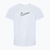 Maglietta da bambino Nike One Dri-Fit bianco/nero