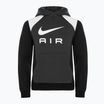 Felpa con cappuccio Nike Air da bambino antracite/nero/bianco/bianco