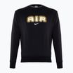 Felpa Nike Sportstwear Air Crew-Neck uomo nero/oro metallizzato