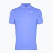 Maglietta da tennis da uomo Nike Court Dri-Fit Polo Solid royal pulse / bianco