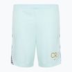 Pantaloncini da calcio Nike CR7 Academy Dri-FIT da bambino appena verdi/blu void/oro metallizzato