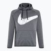 Felpa Nike Therma-FIT Fitness da uomo, nero/ecopelle/nero/bianco