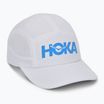 Cappellino con visiera HOKA Run bianco