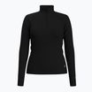 Felpa termica da donna Smartwool Classic Thermal Merino Base Layer 1/4 Zip Boxed nera