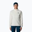 Felpa The North Face donna 100 Glacier 1/4 Zip bianca dune/npf