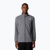 Felpa The North Face 100 Glacier Full Zip da uomo grigio erica media