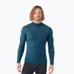 Felpa Smartwool Intraknit Thermal Merino Base Layer 1/4 Zip da uomo, blu twilight