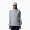 Felpa donna The North Face 100 Glacier 1/4 Zip tnf grigio chiaro