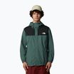 Giacca da pioggia da uomo The North Face Antora duck green/tnf black