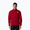 Felpa The North Face 100 Glacier Full Zip da uomo rosso granata