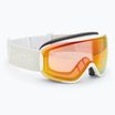Smith Moment white vapor/chromapop pro occhiali da sci fotocromatici a specchio rosso