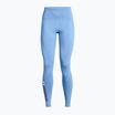 Under Armour Campus Graphic - leggings da allenamento da donna blu horizon/blu tech/bianco
